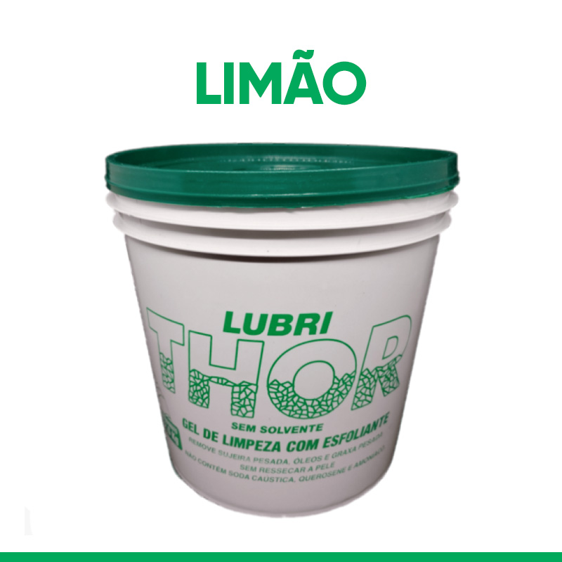 LUBRI-THOR 2,5Kg com Esfoliante – Limão